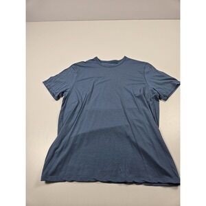 Huckberry Proof 72 Hour Shirt Mens XL Blue Merino Wool Crewneck